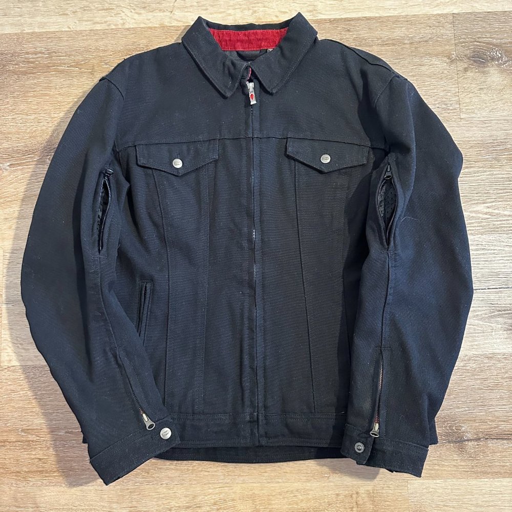 POWER TRIP Women's Biker's Jacket Black